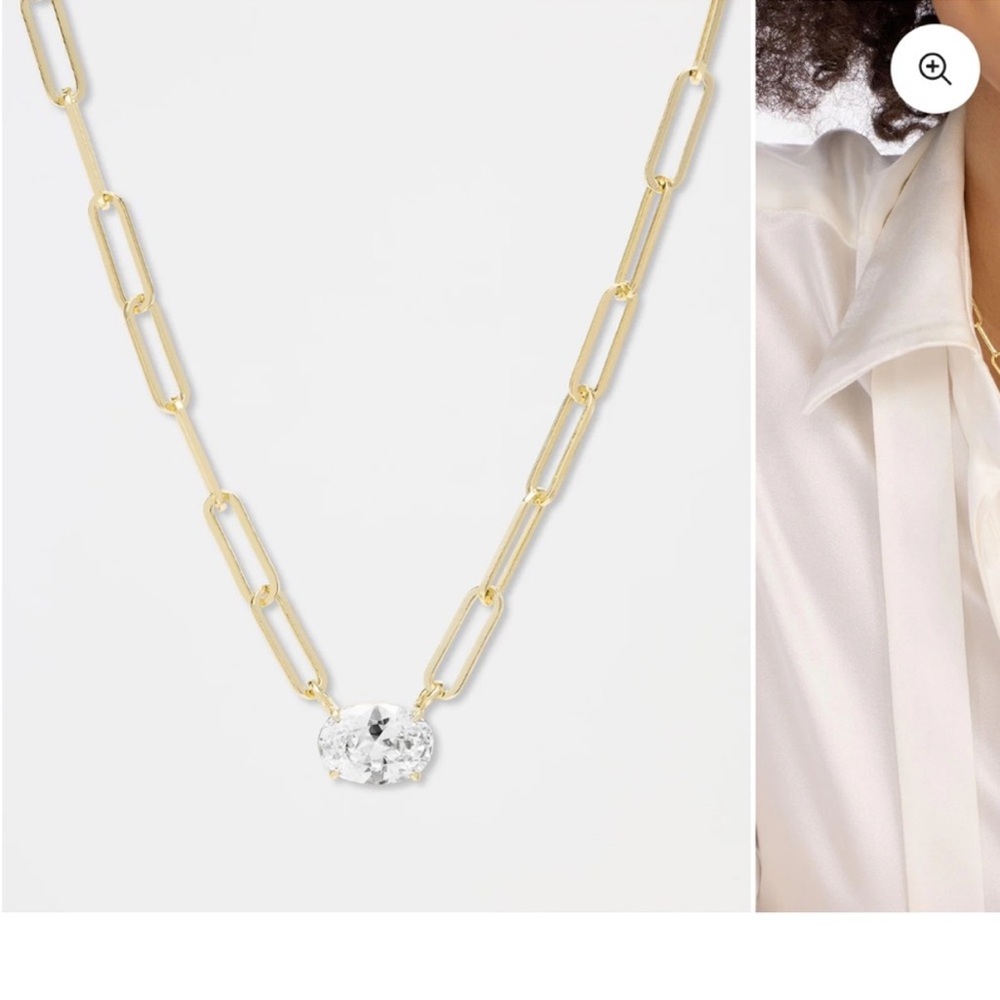 Melinda Maria Hello Gorgeous Samantha Chain Necklace